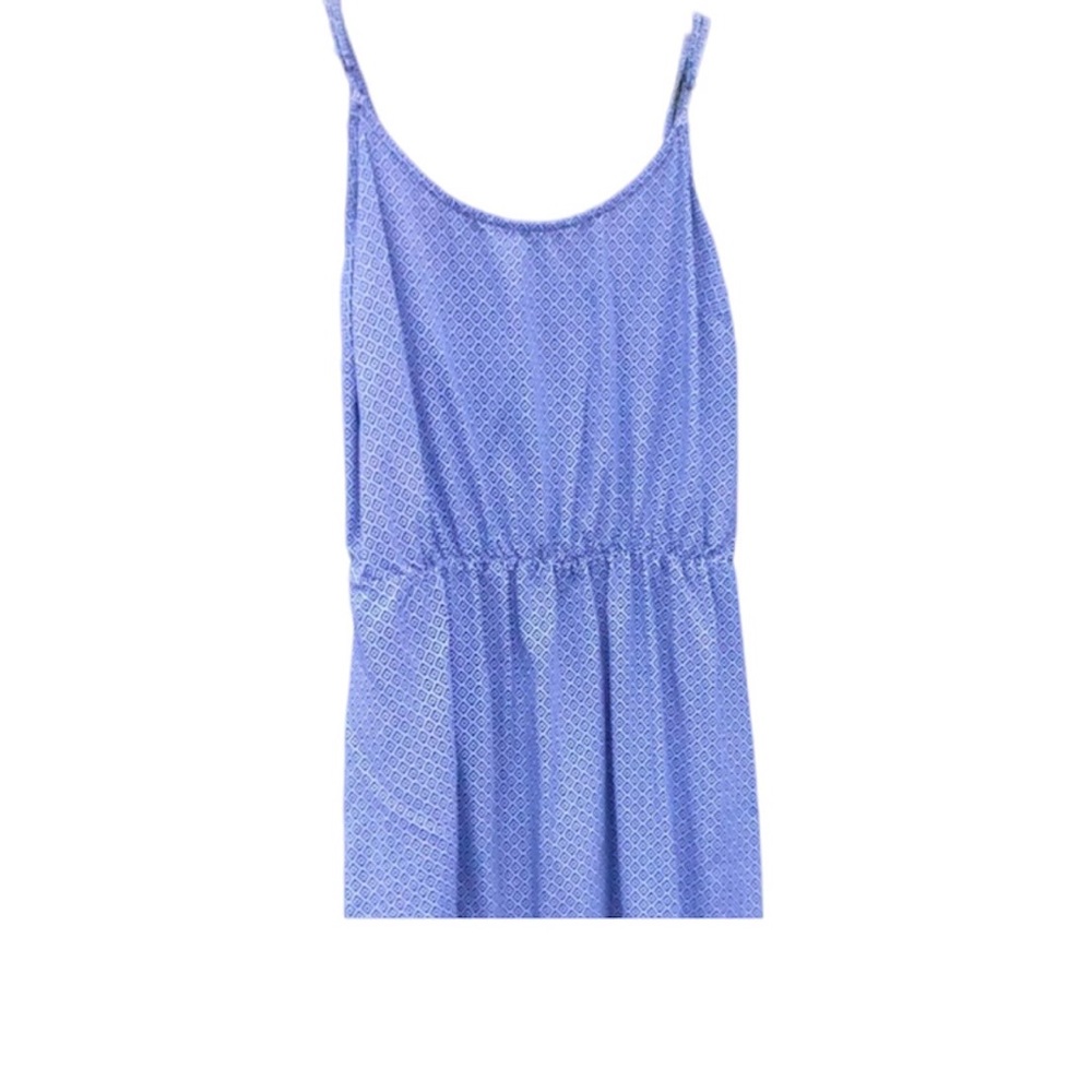 Old Navy Dress Summer Adjustable Straps  Diamond Print Sz. Small